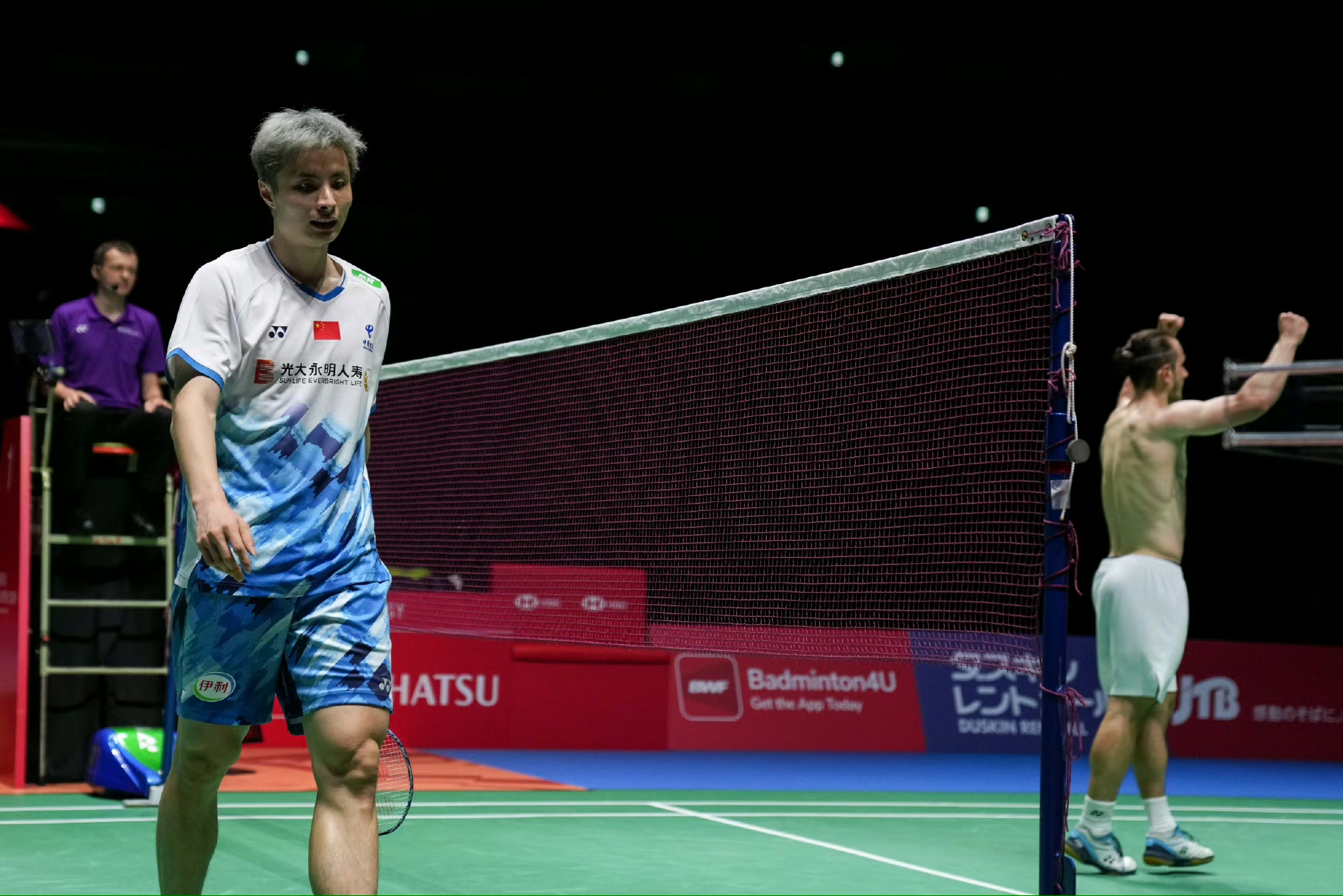 马来西亚队鏖战德国队，石宇奇扛起全队